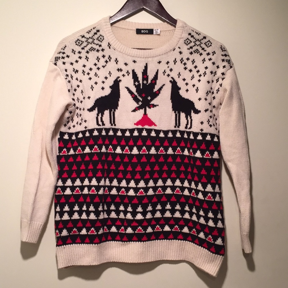 BDG for Urban Outfitters Holiday Sweater